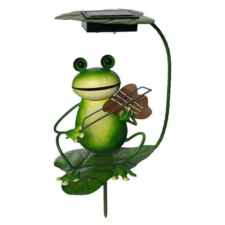 Lisslune | GardenFrog Solar-Powered Decorative Light – Playful Outdoor Floor Lamp