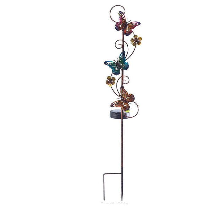 Lisslune | ArtGlow Solar-powered Garden Lantern – Artistic Metal Design for Atmospheric Outdoor Lighting