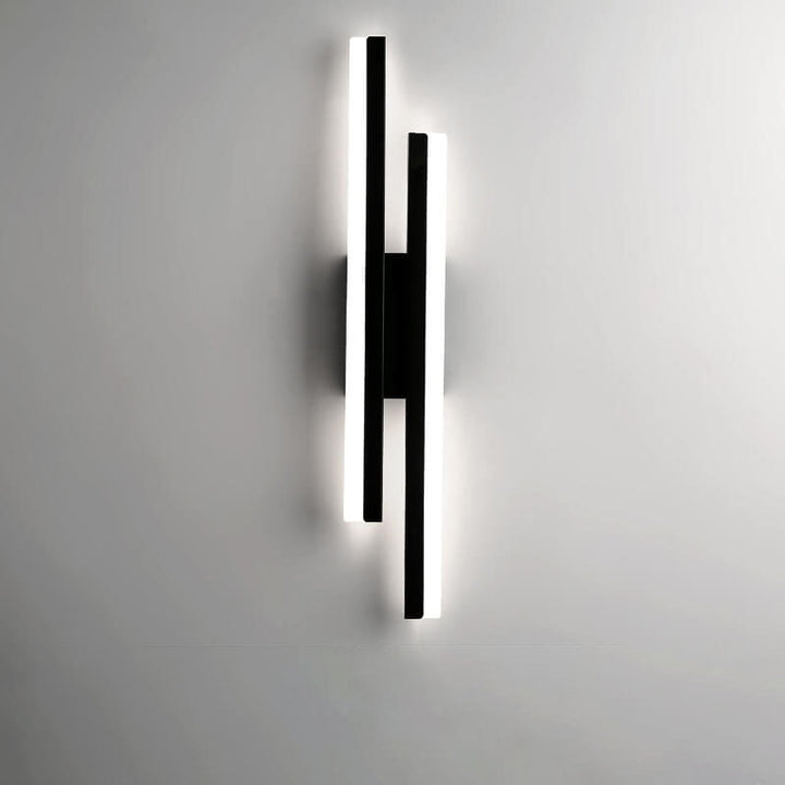 Lisslune | LuxLine Modern LED Wall Lamp | Minimalist Design | Iron & Acrylic | Dimmable Light