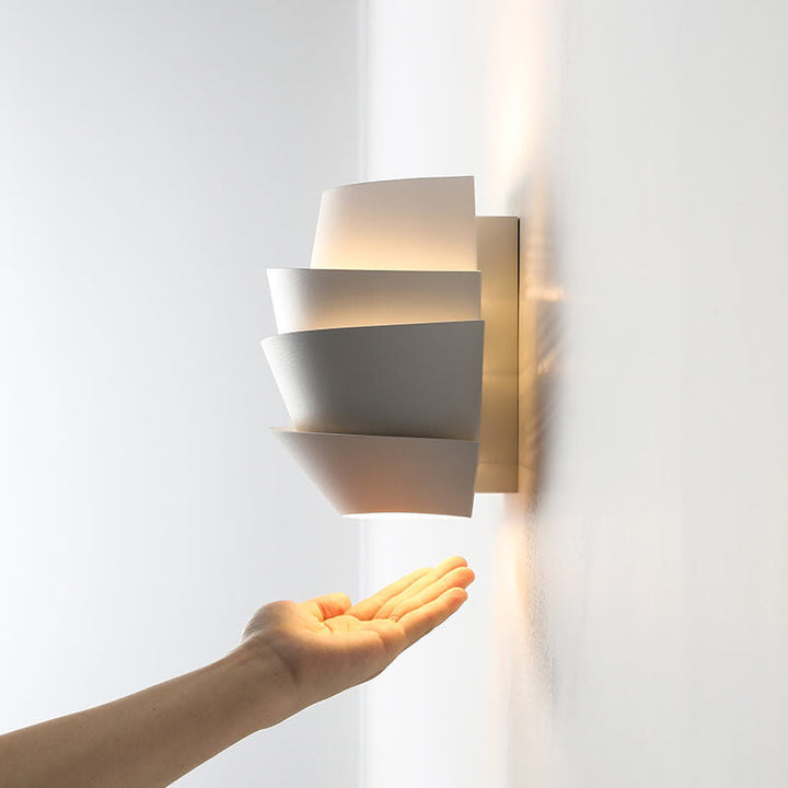 Lisslune | NordGlow Dual Light Wall Sconce – Scandinavian Style Iron Wall Lamp for Modern Interiors
