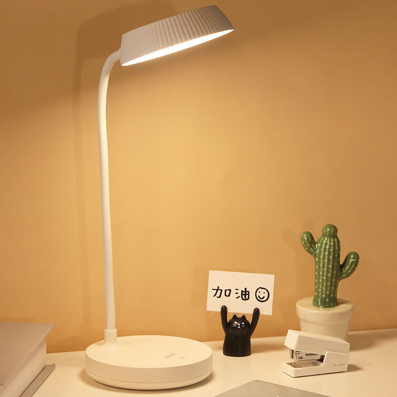 Lisslune | LumaPlate Minimalist LED Table Lamp | USB Charging | Eye Protection | Touch Control | Modern Design