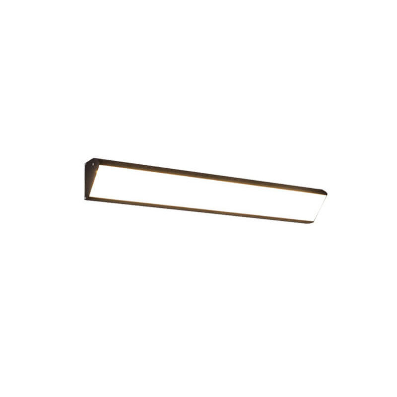 Lisslune | AquaBar Modern LED Outdoor Wall Light | Aluminum & Acrylic | Durable & Waterproof | Warm White | Various Sizes