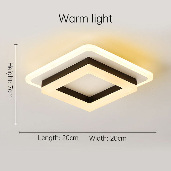 Lisslune | Square LED Ceiling Light for Modern Interiors