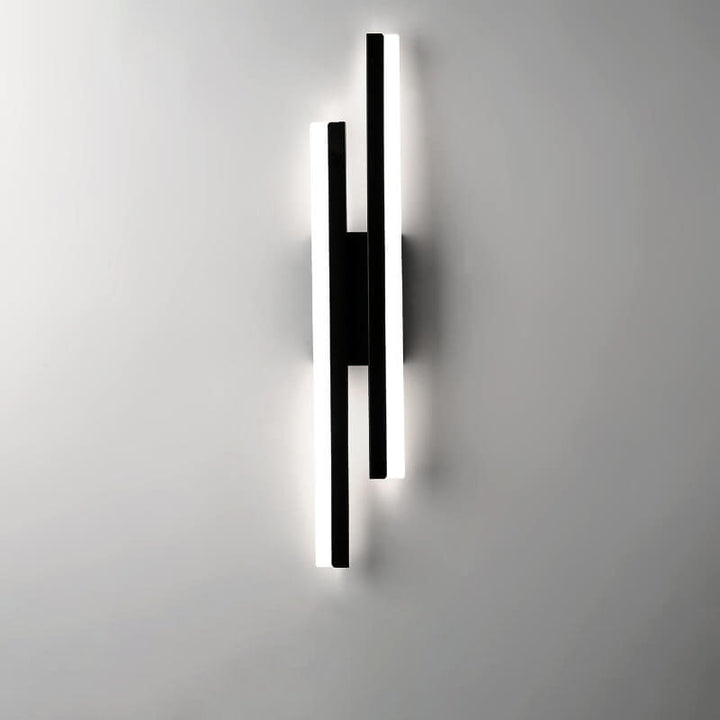 Lisslune | LuxLine Modern LED Wall Lamp | Minimalist Design | Iron & Acrylic | Dimmable Light