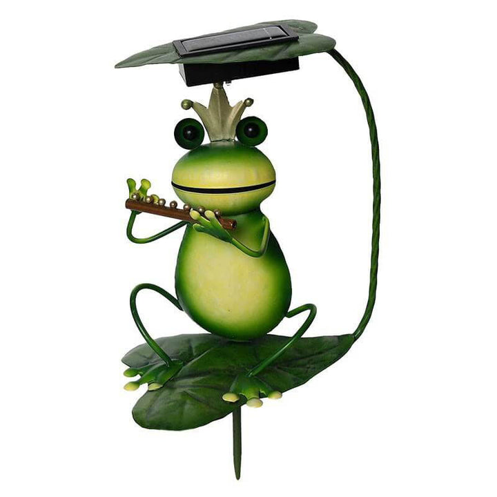 Lisslune | GardenFrog Solar-Powered Decorative Light – Playful Outdoor Floor Lamp