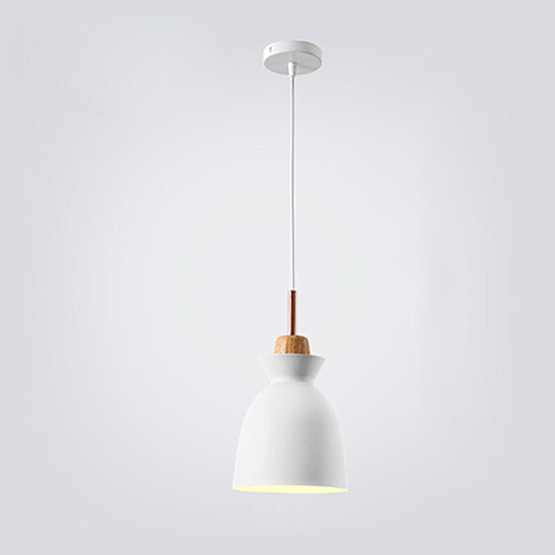 Lisslune | AuroraLite Nordic Pendant Light | Metal Design | 1-Light | Modern Color Options