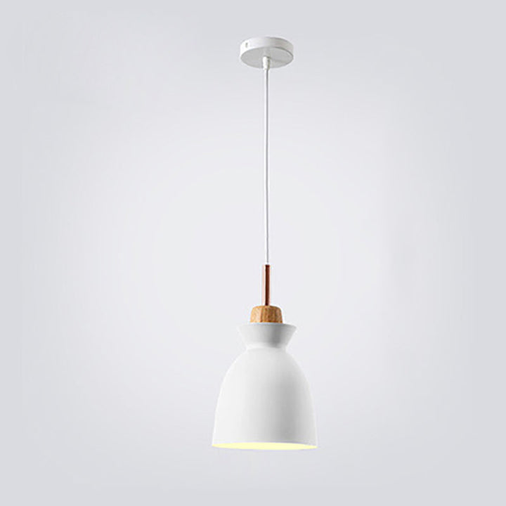 Lisslune | AuroraLite Nordic Pendant Light | Metal Design | 1-Light | Modern Color Options