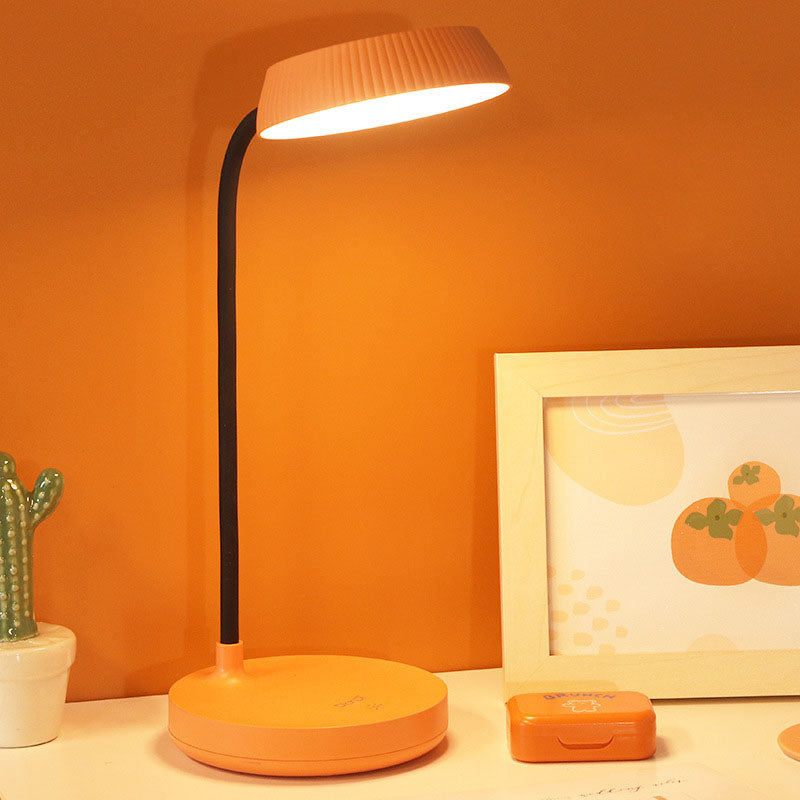 Lisslune | LumaPlate Minimalist LED Table Lamp | USB Charging | Eye Protection | Touch Control | Modern Design