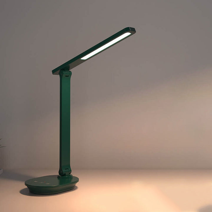 Lisslune | Modern Double Folding Eye Care Wireless Rechargeable LED Desk Lamp