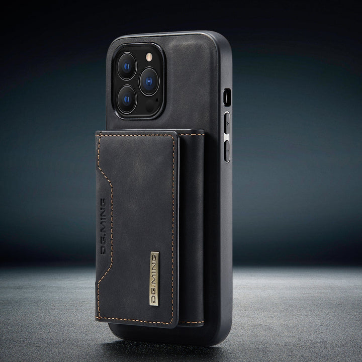 Lisslune | 2 in 1 detachable leather wallet case for iPhone