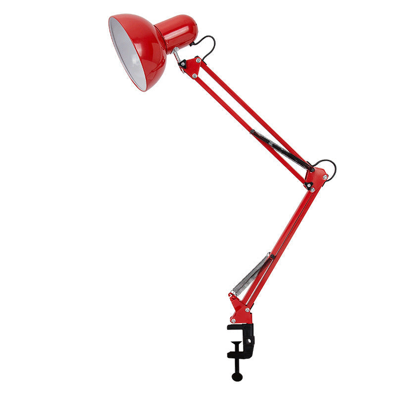 Lisslune | Modern minimalist retractable table lamp with long arm and clip made of ABS with 1 light for the bedroom