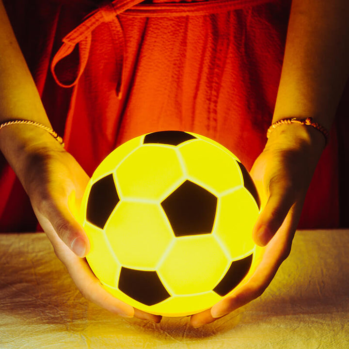 Lisslune | Creative Soccer Silicone LED Night Light USB Charging Table Lamp