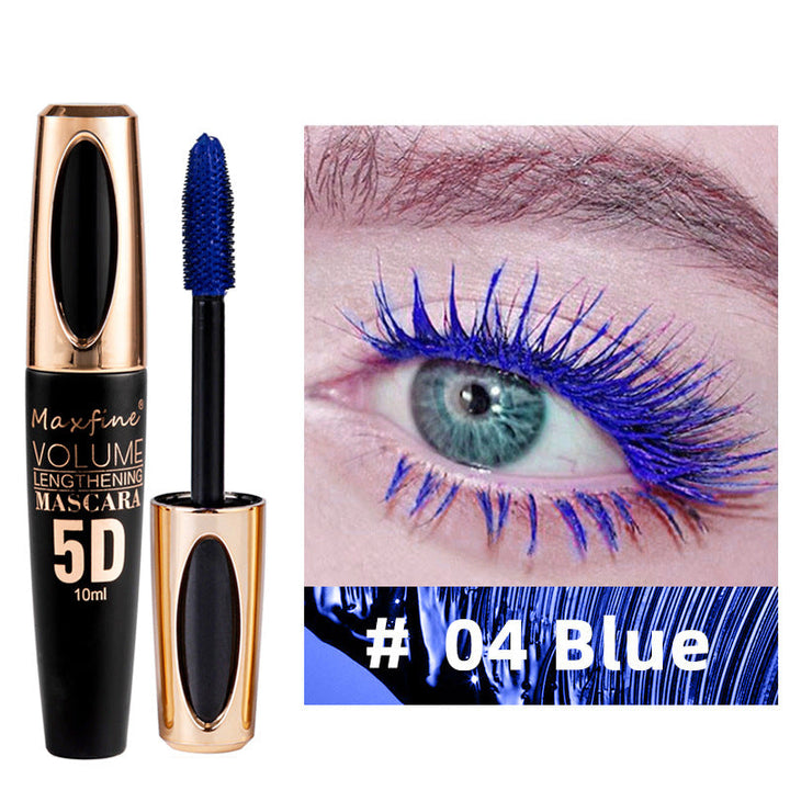 Lisslune | Waterproof Colorful 5D Mascara Fast drying Long eyelashes Eye make-up tools