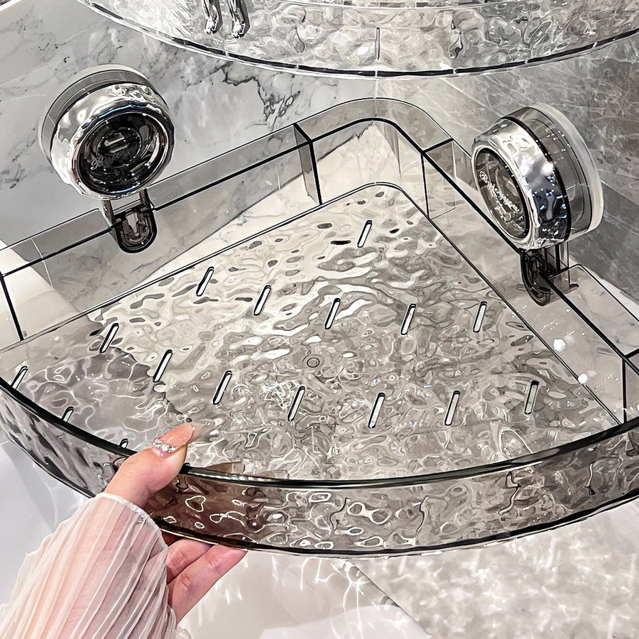 Lisslune | WallGrip elegant wall mount for the bathroom with hanging storage