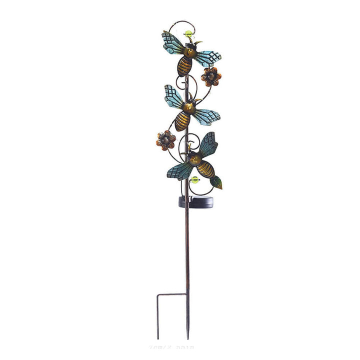 Lisslune | ArtGlow Solar-powered Garden Lantern – Artistic Metal Design for Atmospheric Outdoor Lighting