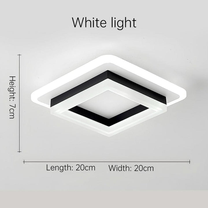 Lisslune | Square LED Ceiling Light for Modern Interiors