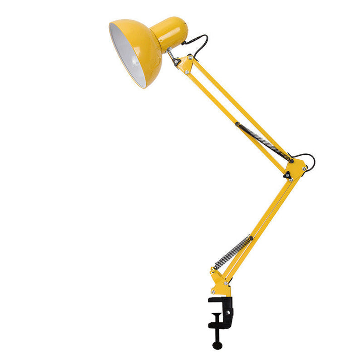 Lisslune | Modern minimalist retractable table lamp with long arm and clip made of ABS with 1 light for the bedroom