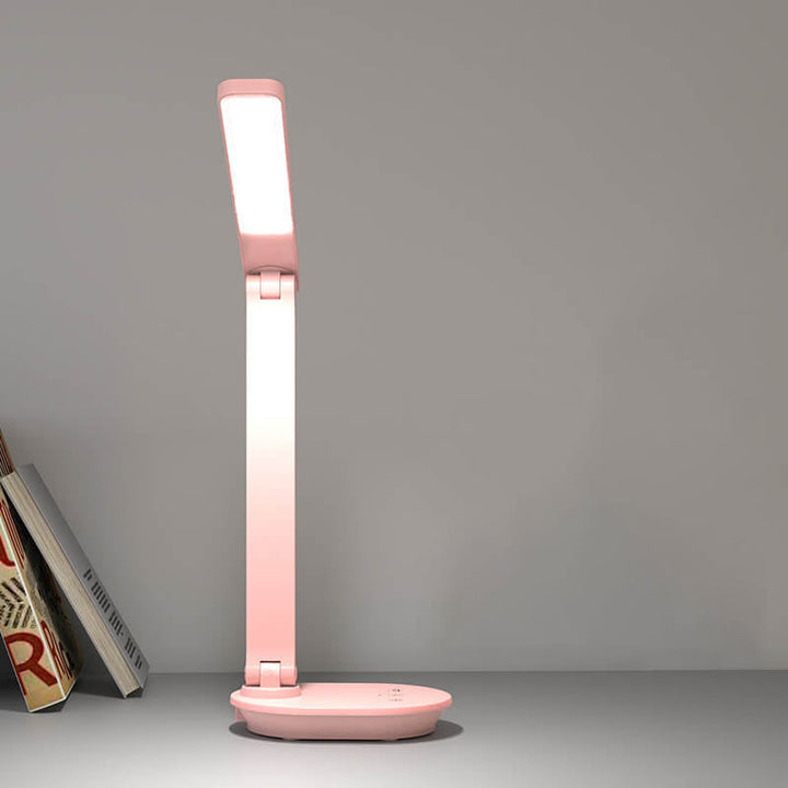 Lisslune | Modern Double Folding Eye Care Wireless Rechargeable LED Desk Lamp