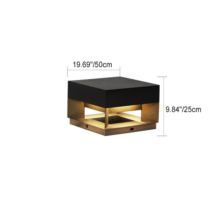 Lisslune | LumaCast LED Outdoor Light | Modern Stainless Steel Lamp | Waterproof | Garden & Landscape Lighting