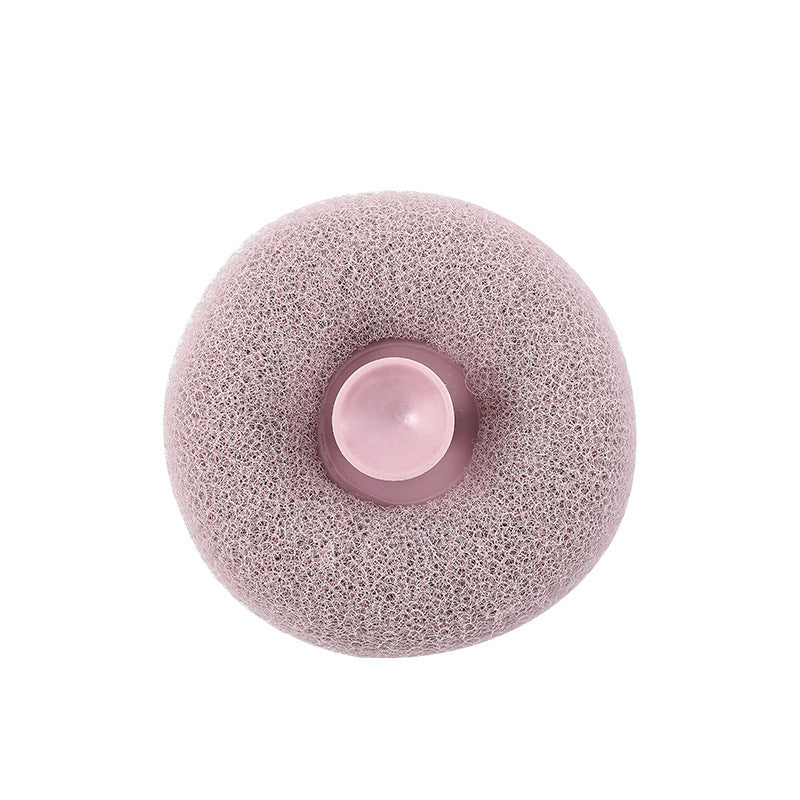 Lisslune | Super soft bath ball with suction cup with sunflower