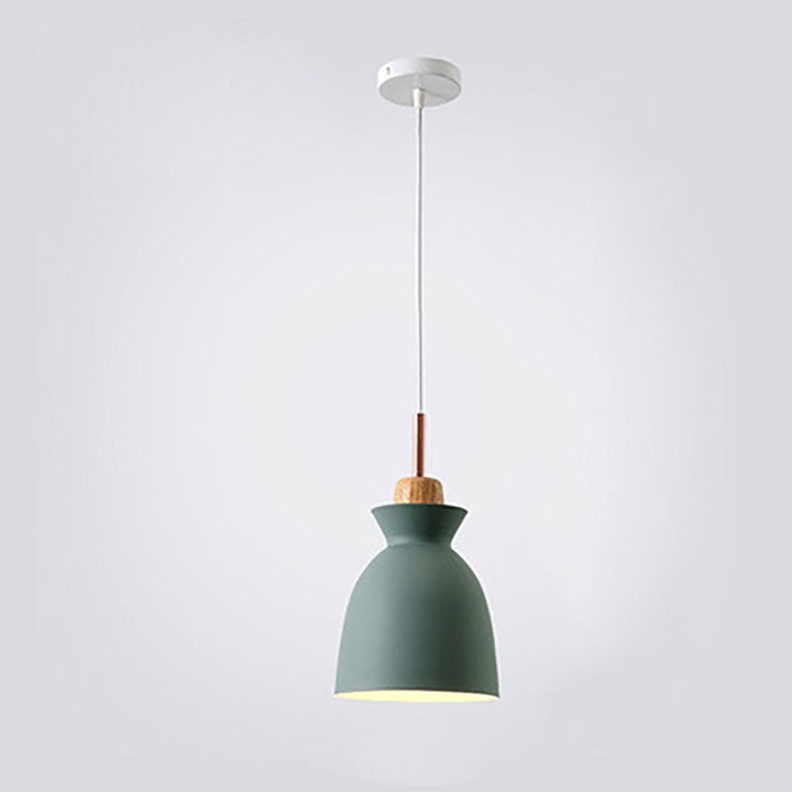 Lisslune | AuroraLite Nordic Pendant Light | Metal Design | 1-Light | Modern Color Options