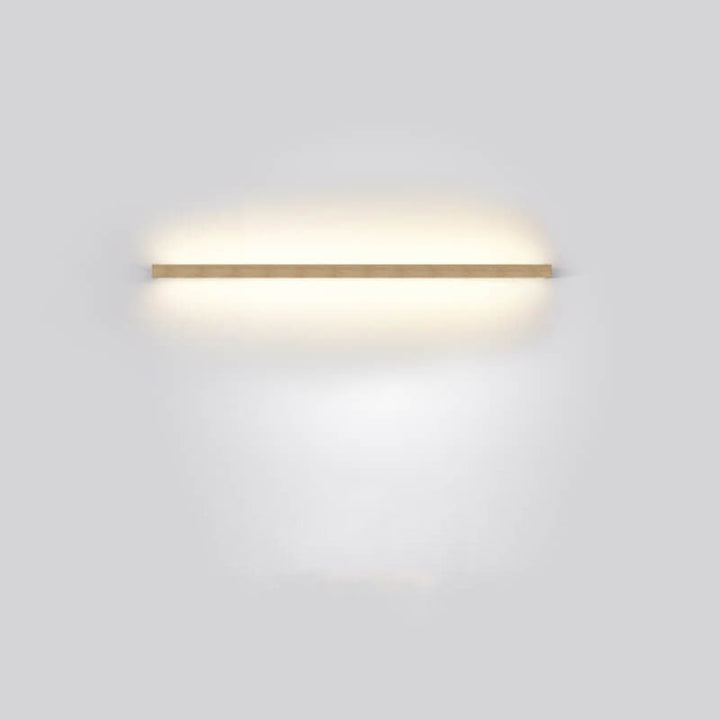 Lisslune | ZenBeam Japanese LED Wall Light | Solid Wood Design | Modern Accent Lighting