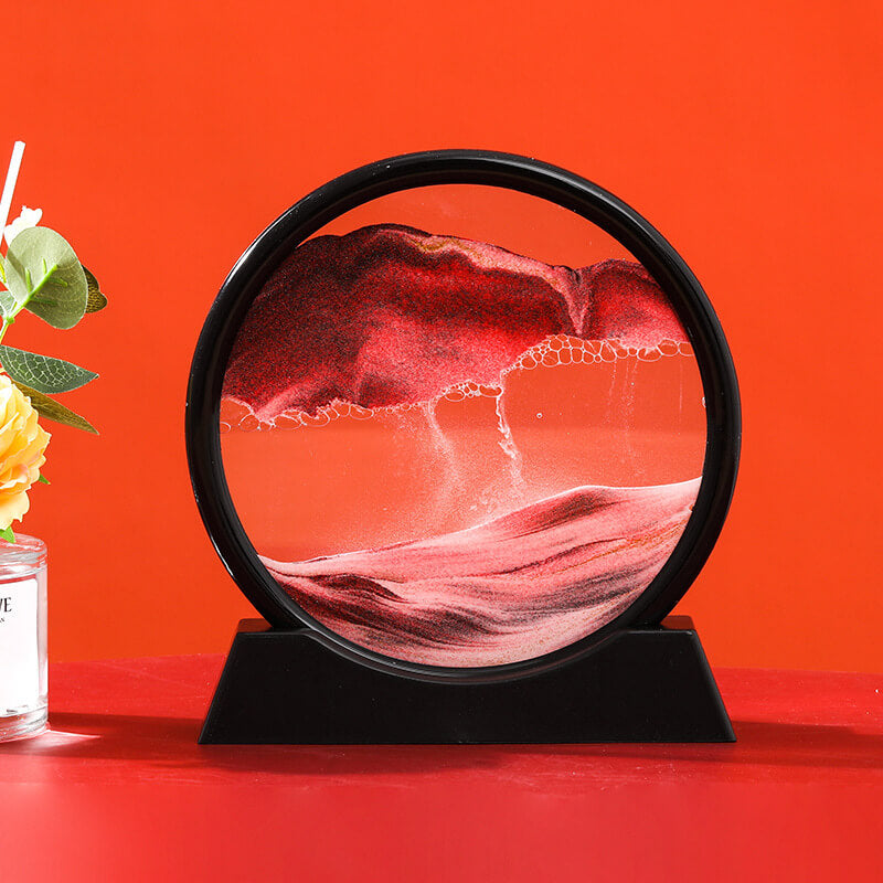 Lisslune | Sand landscape - The sand art in the deep sea