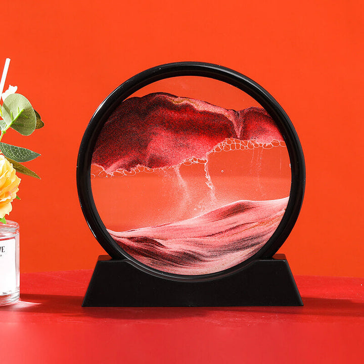 Lisslune | Sand landscape - The sand art in the deep sea