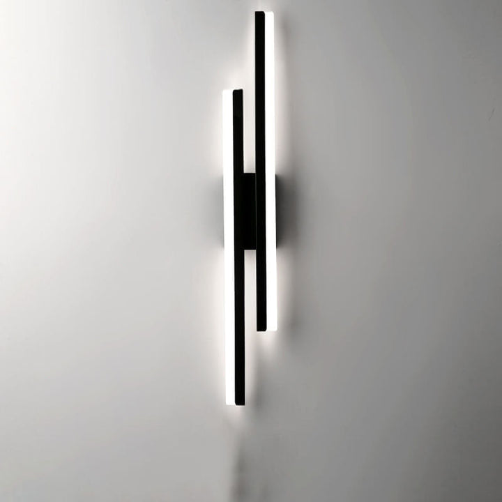 Lisslune | LuxLine Modern LED Wall Lamp | Minimalist Design | Iron & Acrylic | Dimmable Light