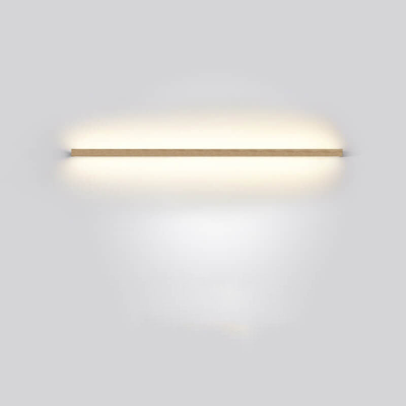 Lisslune | ZenBeam Japanese LED Wall Light | Solid Wood Design | Modern Accent Lighting