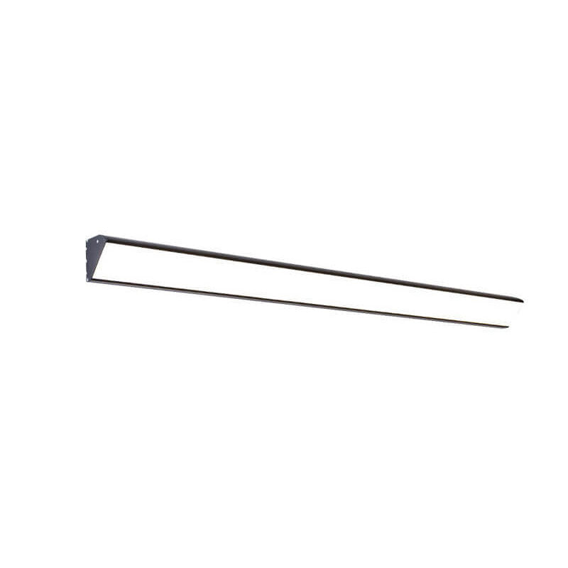 Lisslune | AquaBar Modern LED Outdoor Wall Light | Aluminum & Acrylic | Durable & Waterproof | Warm White | Various Sizes