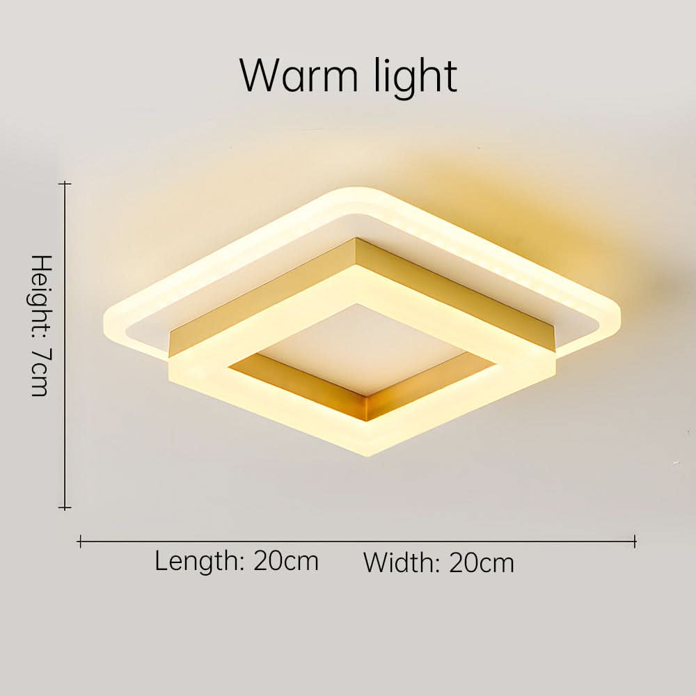 Lisslune | Square LED Ceiling Light for Modern Interiors