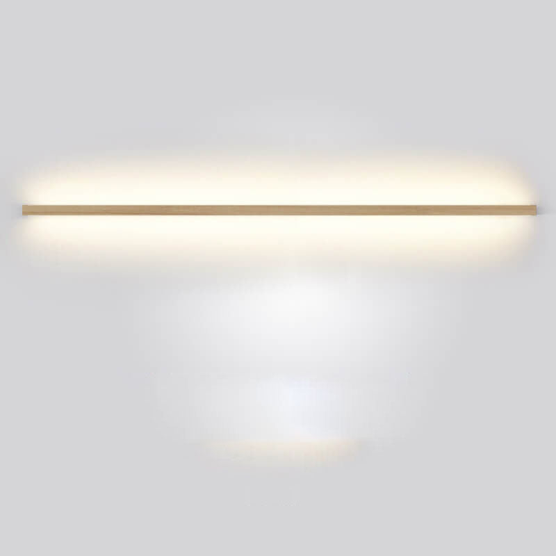 Lisslune | ZenBeam Japanese LED Wall Light | Solid Wood Design | Modern Accent Lighting