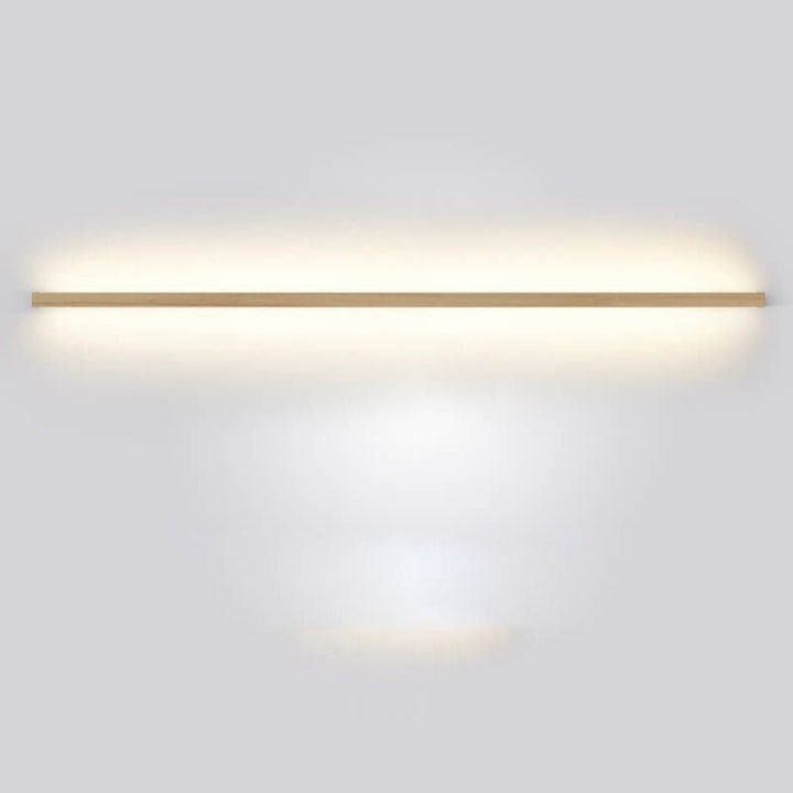 Lisslune | ZenBeam Japanese LED Wall Light | Solid Wood Design | Modern Accent Lighting