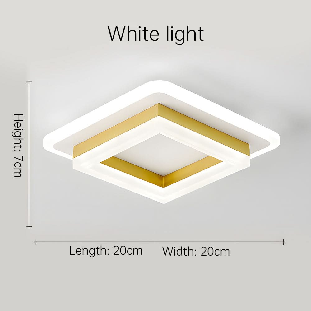 Lisslune | Square LED Ceiling Light for Modern Interiors