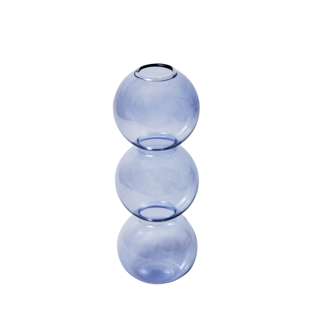 Rynx Retro Glass Spherical Colorful Vase