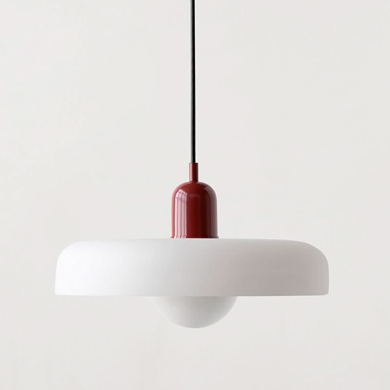 Lisslune | Bauhaus Colored Glass Pendant Light