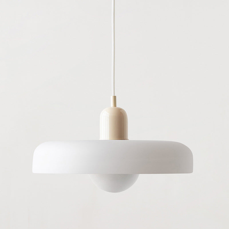 Lisslune | Coloured Glass Pendant Light – Elegant Bauhaus-Style Hanging Lamp for Living Room & Dining Area