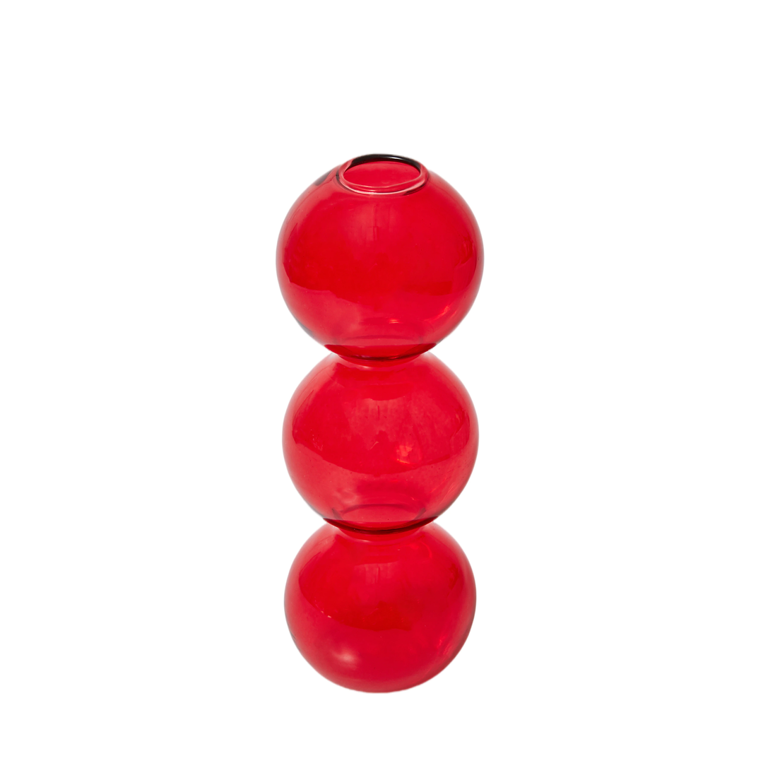 Rynx Retro Glass Spherical Colorful Vase