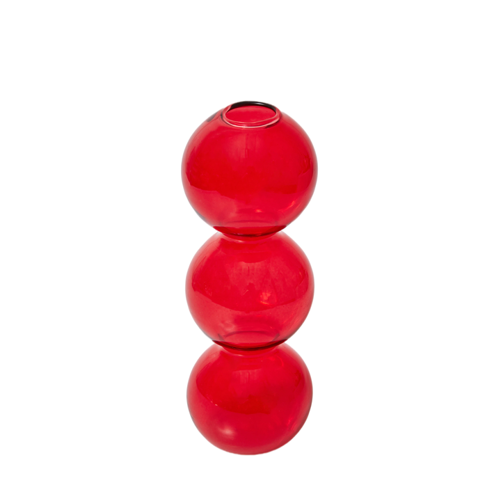 Rynx Retro Glass Spherical Colorful Vase