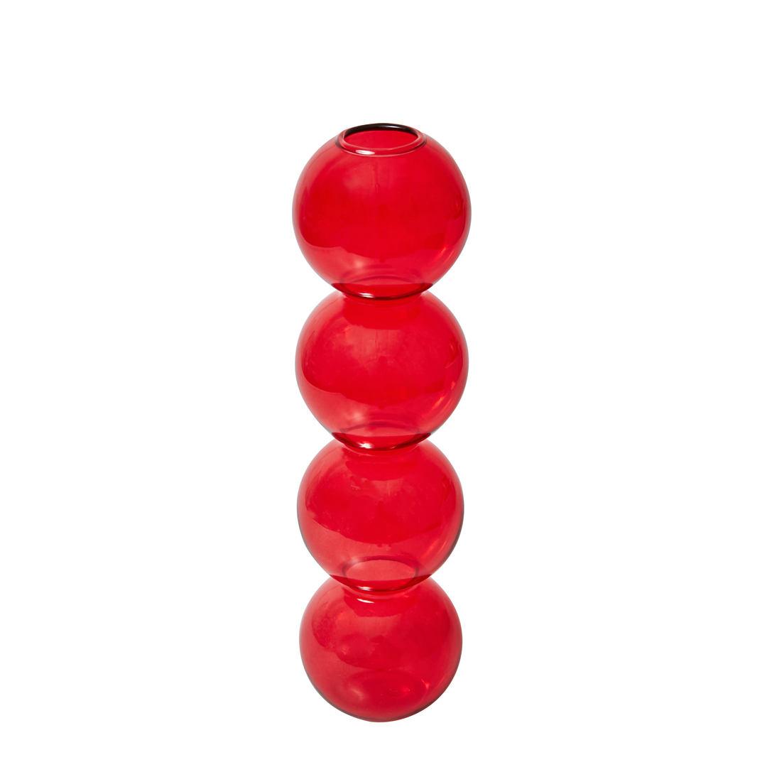 Rynx Retro Glass Spherical Colorful Vase