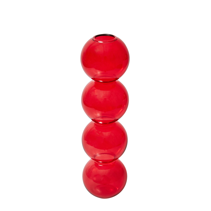 Rynx Retro Glass Spherical Colorful Vase