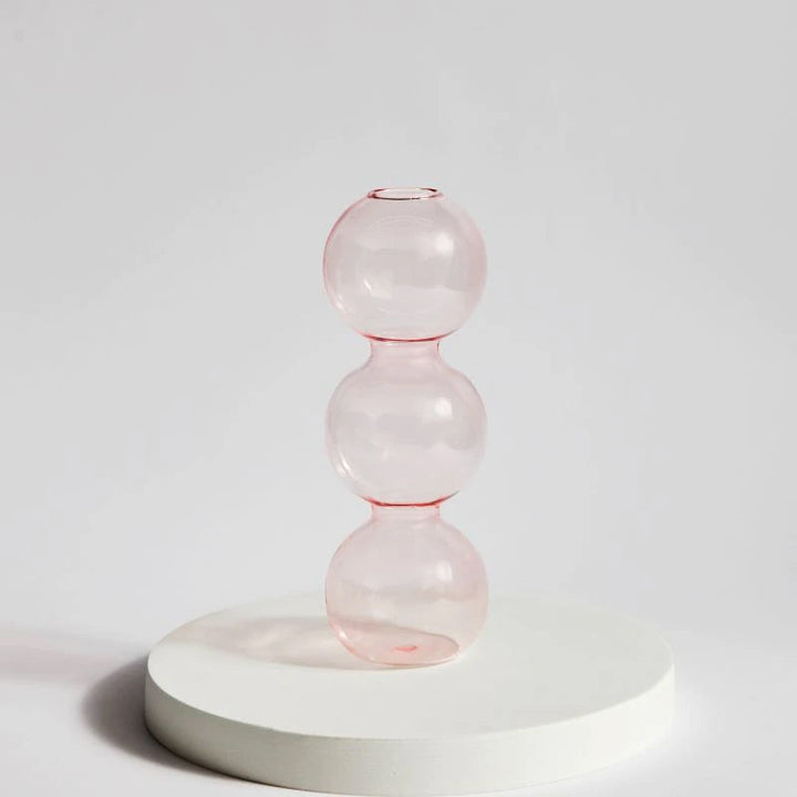 Rynx Retro Glass Spherical Colorful Vase