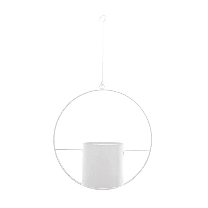 Lisslune | DecoBloom Hanging Planter – Elegant Indoor & Outdoor Metal Plant Pot with Chain