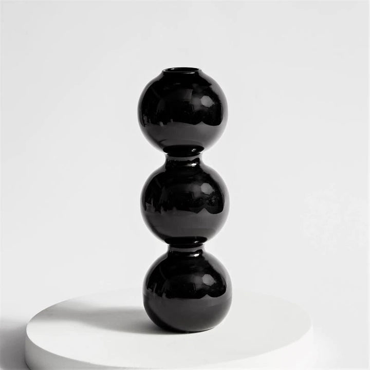 Rynx Retro Glass Spherical Colorful Vase
