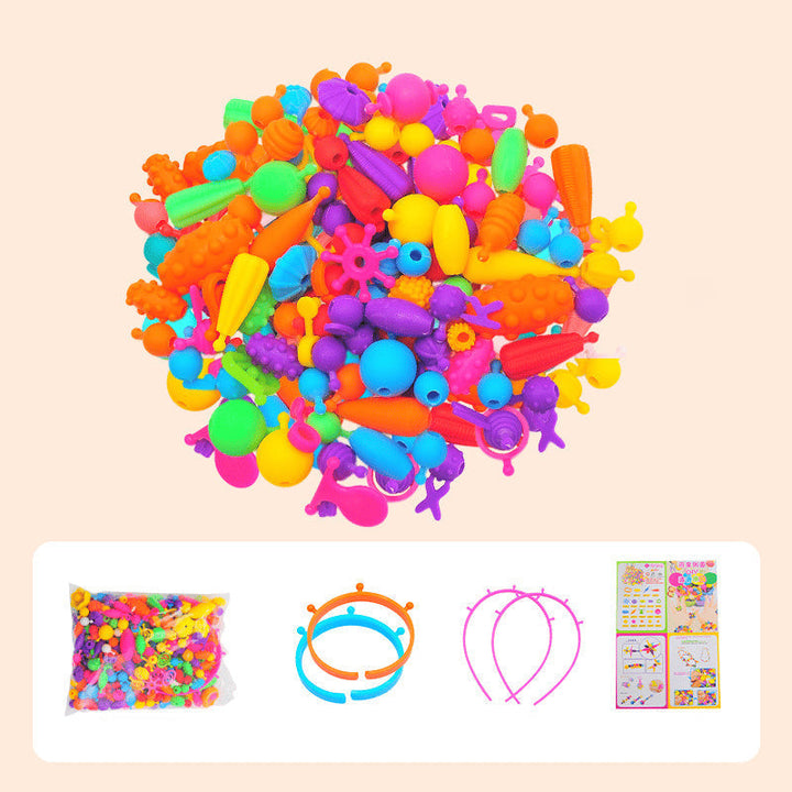Lisslune | Pop beads for children's jewelry making