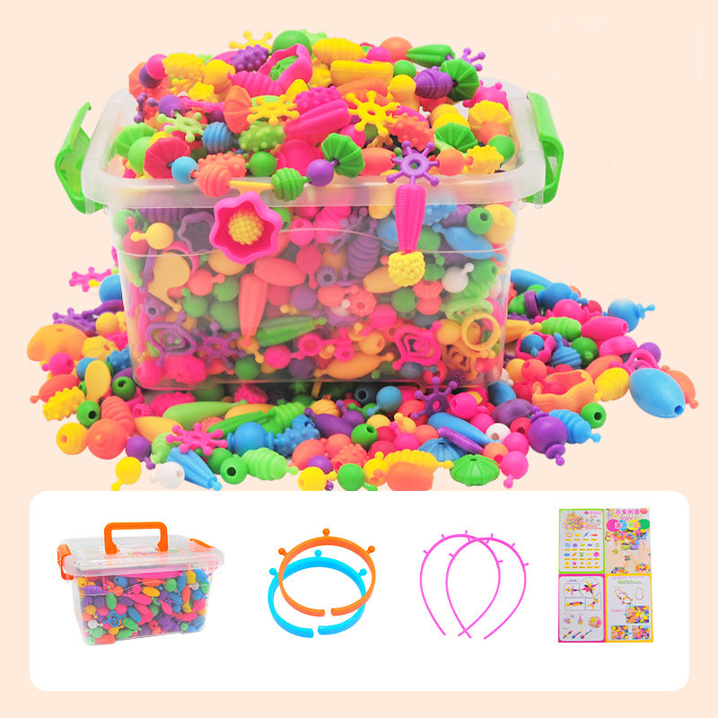 Lisslune | Pop beads for children's jewelry making