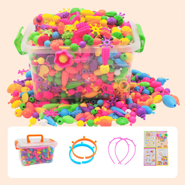 Lisslune | Pop beads for children's jewelry making
