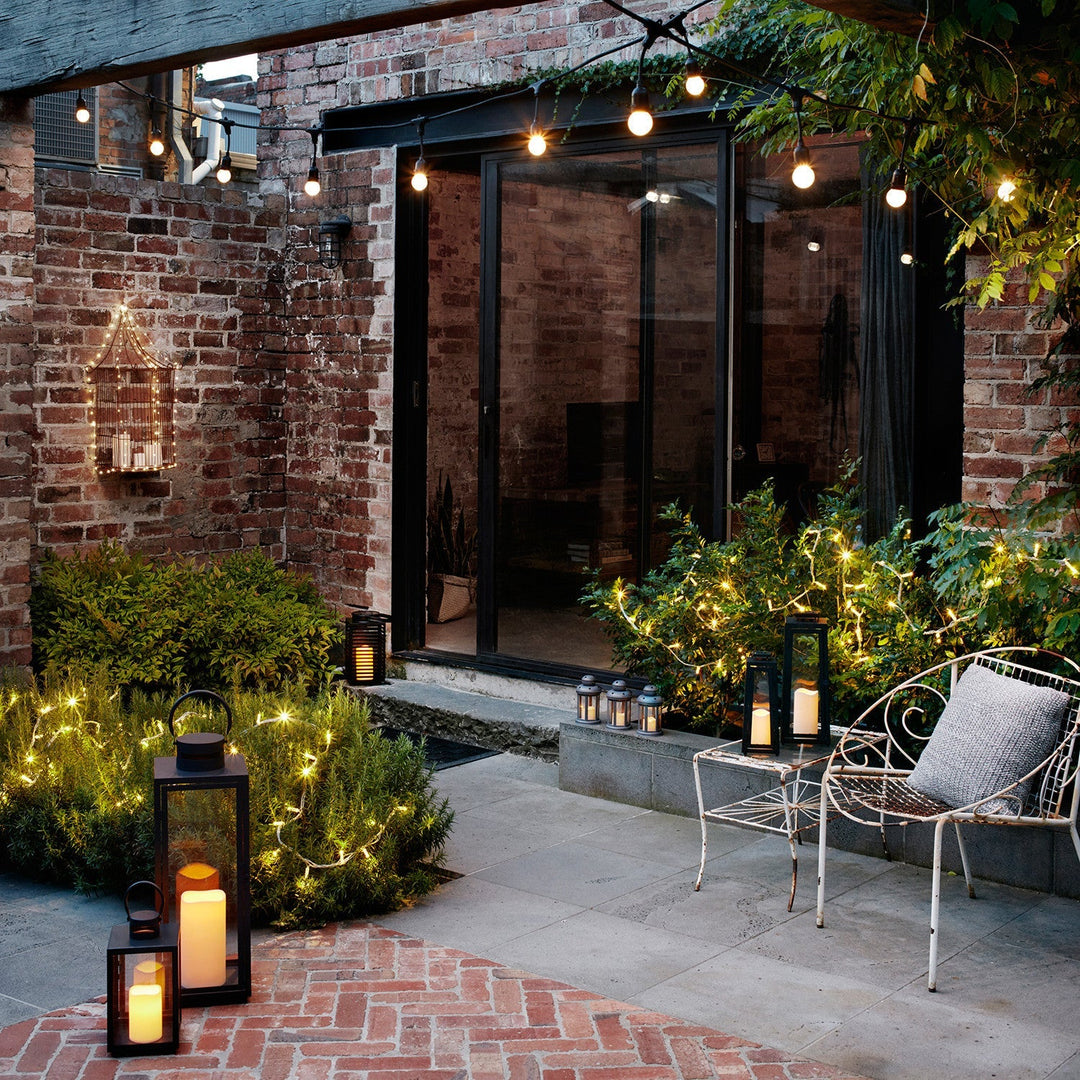 Lisslune | 100er LED Micro Solar String Lights warm white