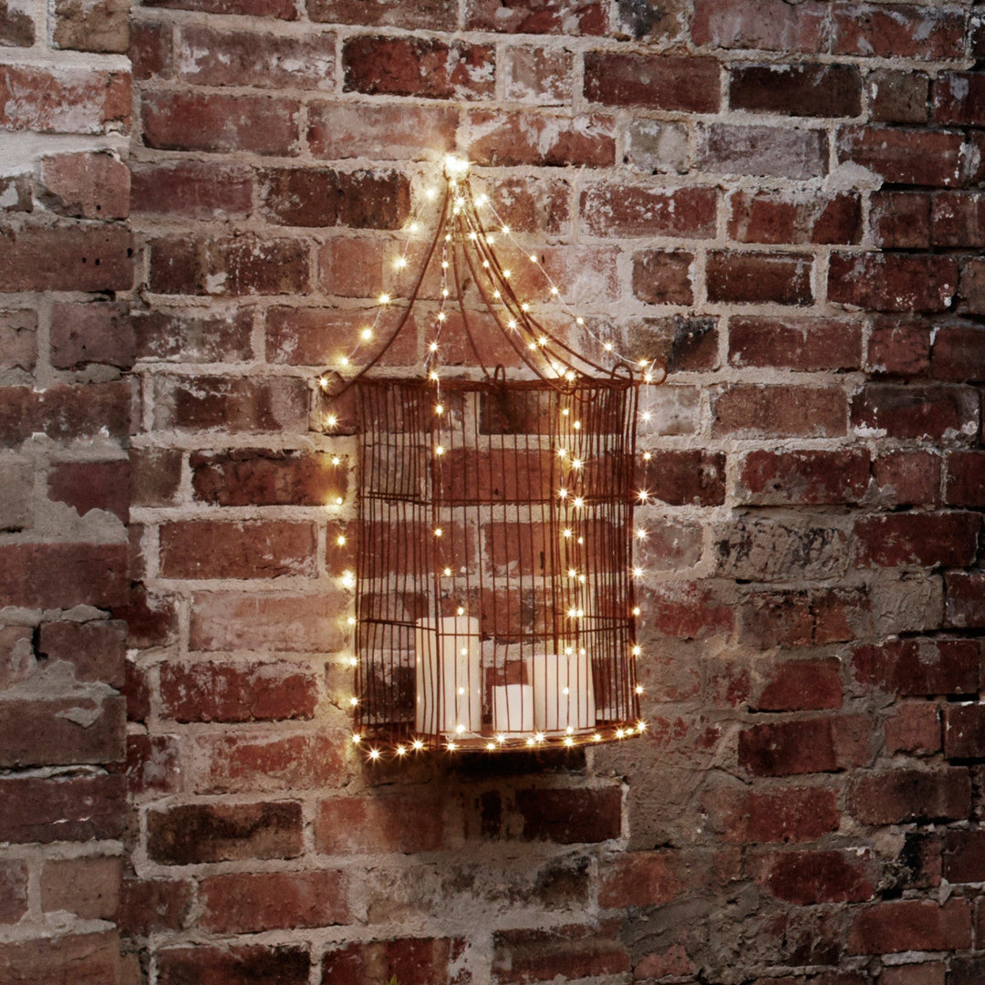 Lisslune | 100er LED Micro Solar String Lights warm white